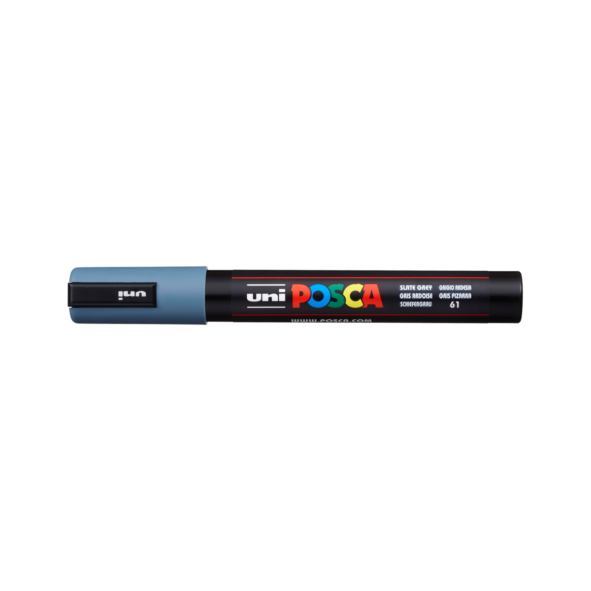 Posca popisovač PC-5M, 1,8 – 2,5 mm, bridlicová