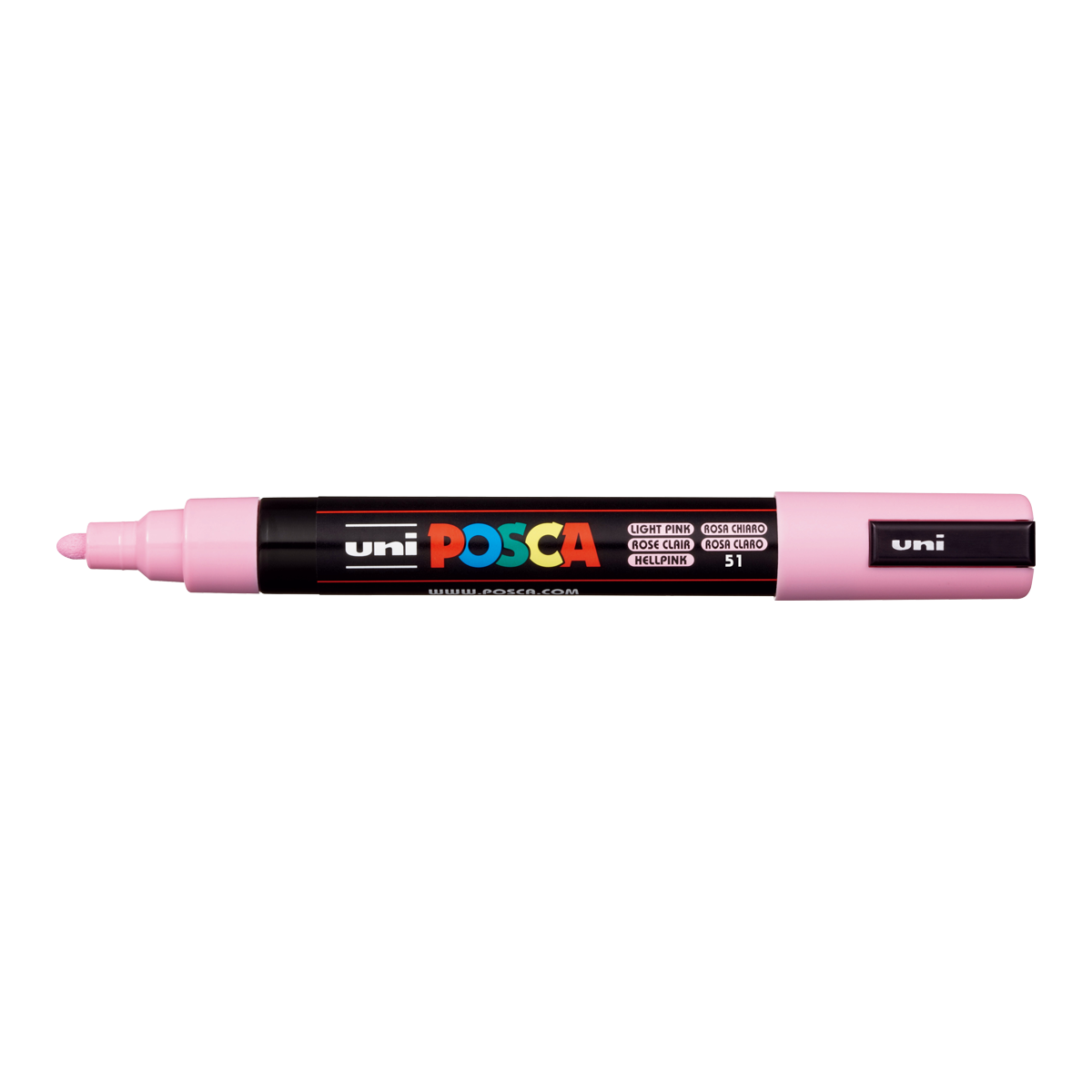 Posca popisovač PC-5M, 1,8 - 2,5 mm, svetloružová (51)
