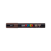 Posca popisovač PC-5M, 1,8 – 2,5 mm, tmavohnedá (22)