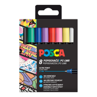 Posca súprava popisovačov farby (8 ks)