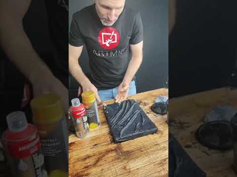 Triky pri tvorení 3D abstraktu na plátne