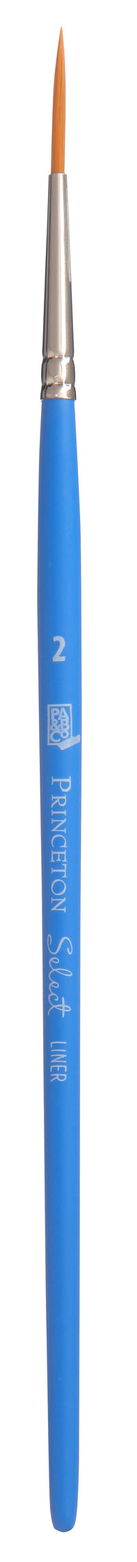 Štetec liner PRINCETON Select syntetický s krátkou rúčkou – 2