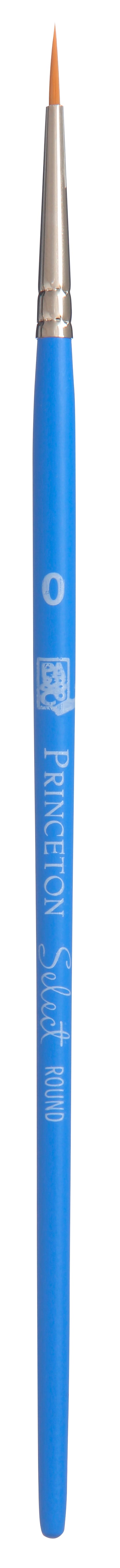 PRINCETON Select univerzálny guľatý syntetický štetec s krátkou rúčkou – 0