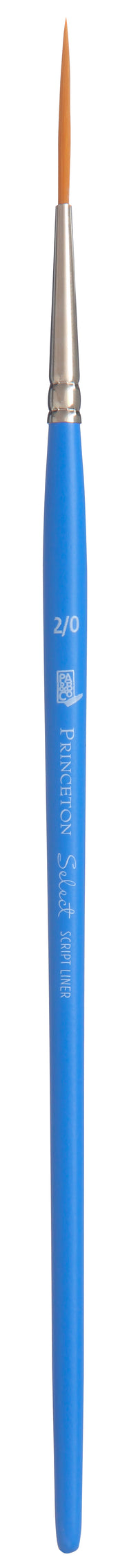 Univerzálny štetec PRINCETON Select Script Liner s krátkou rúčkou – 2/0
