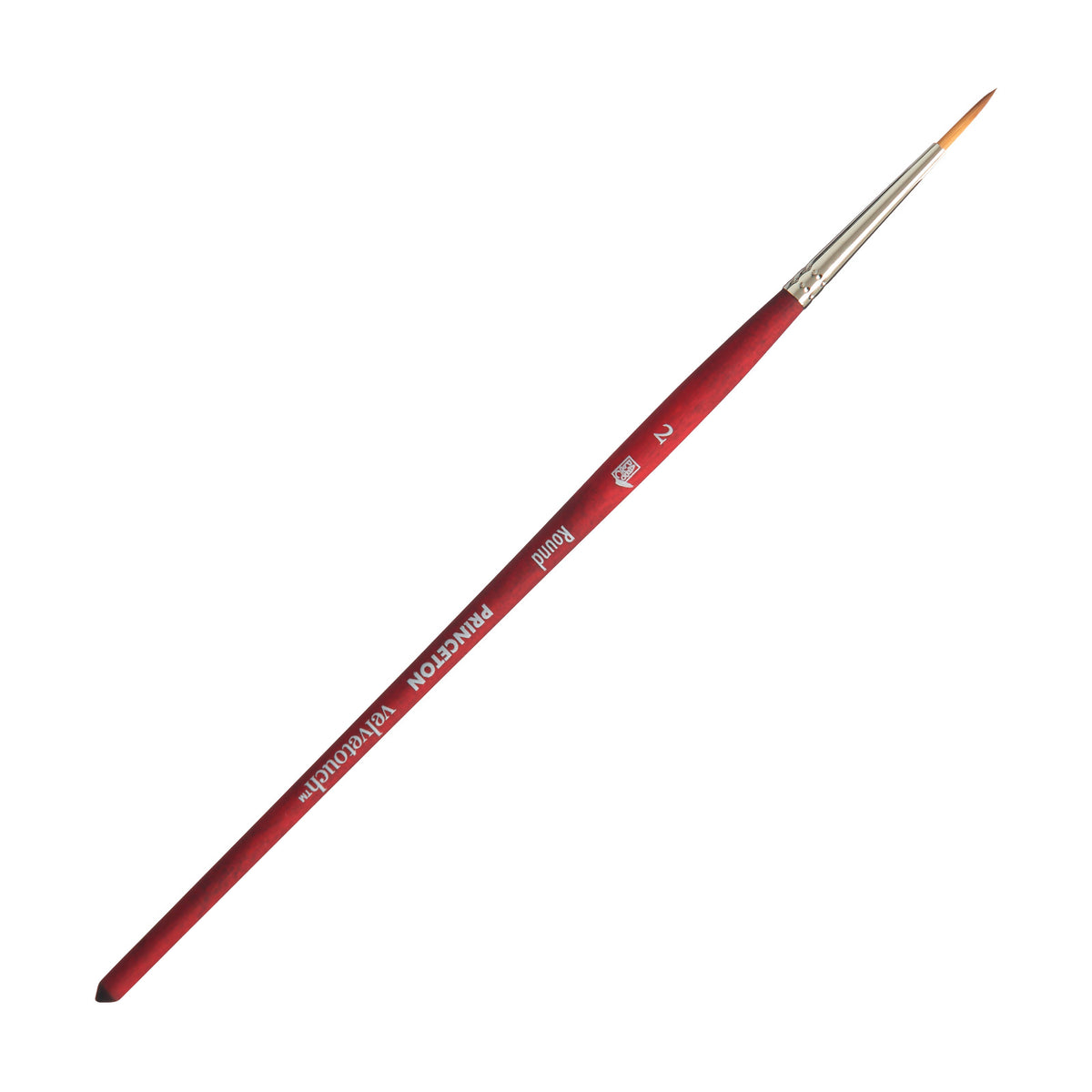 Univerzálny okrúhly štetec PRINCETON Velvetouch s krátkou rúčkou – 2