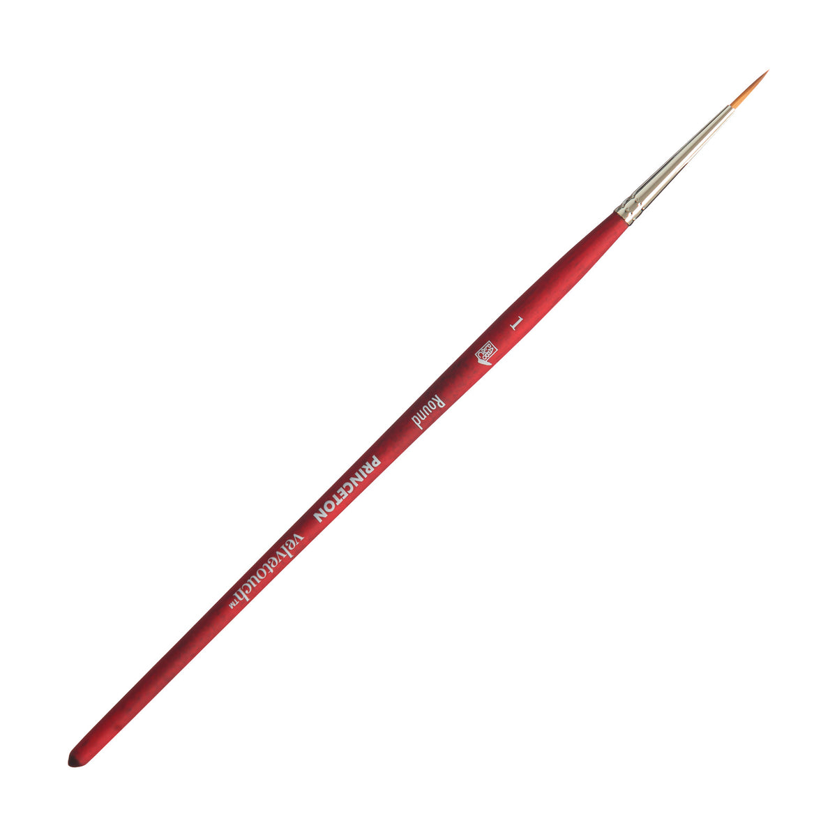 Univerzálny okrúhly štetec PRINCETON Velvetouch s krátkou rúčkou – 1