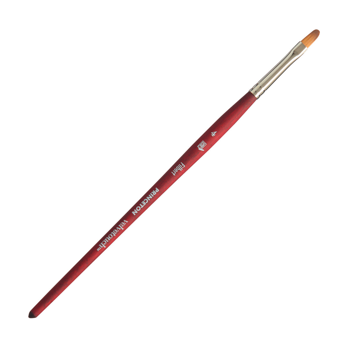 Univerzálny štetec PRINCETON Velvetouch Filbert s krátkou rúčkou – 4