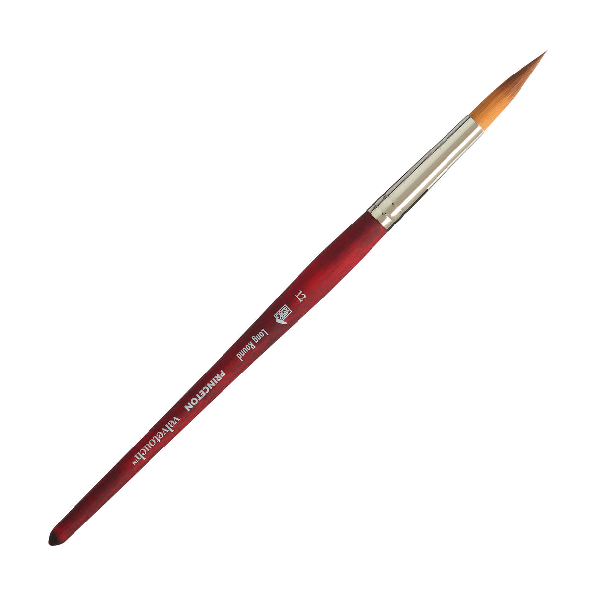 PRINCETON Velvetouch univerzálny okrúhly štetec Long Round s krátkou rúčkou – 12