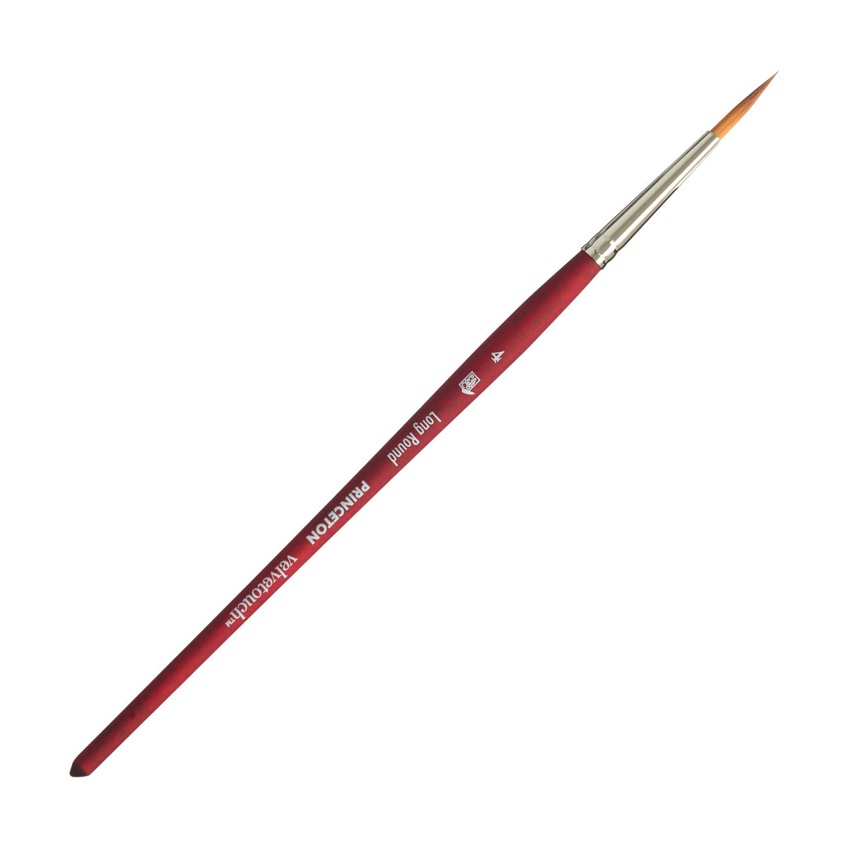 PRINCETON Velvetouch univerzálny okrúhly štetec Long Round s krátkou rúčkou – 4