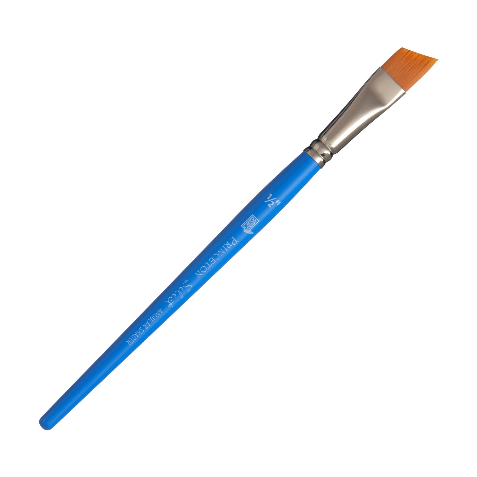 Šikmý syntetický štetec PRINCETON Select s krátkou rúčkou