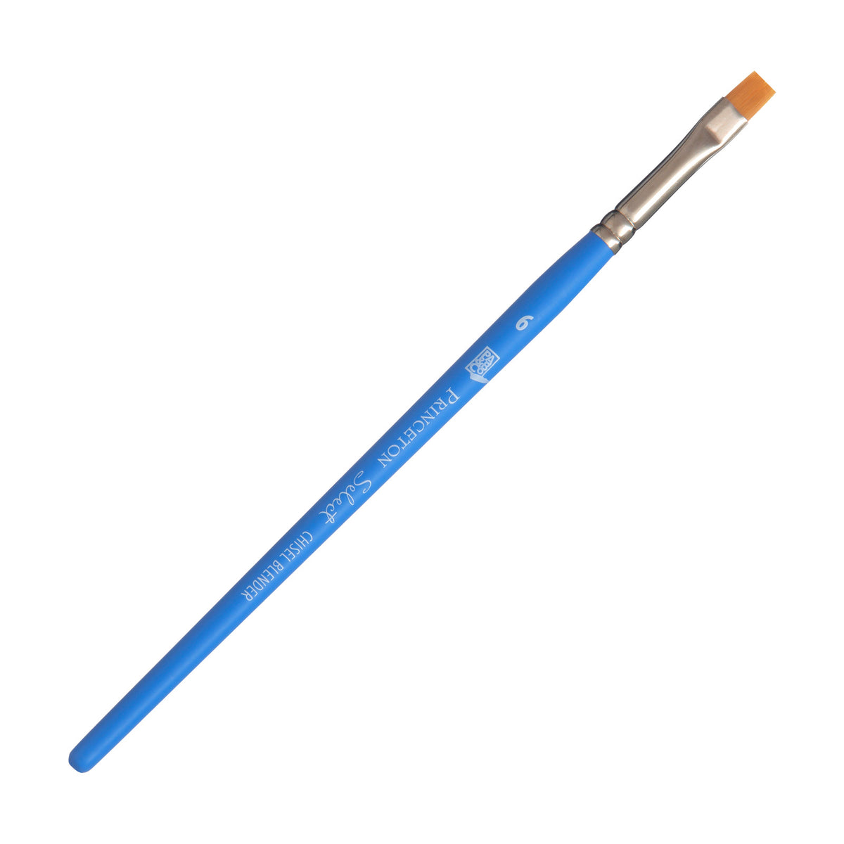 Plochý umelecký štetec PRINCETON Select Chisel Blender s krátkou rúčkou – 6