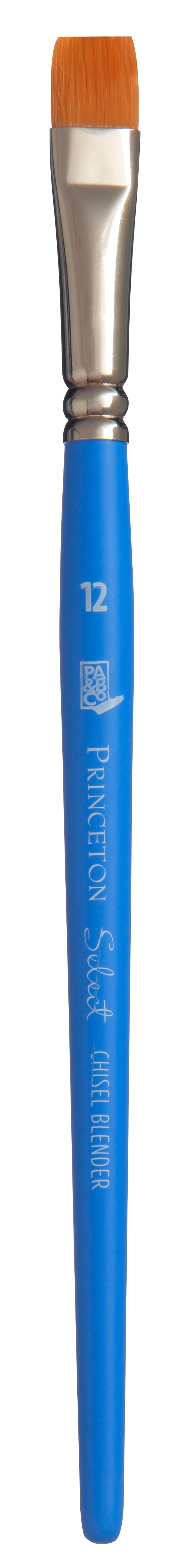 Plochý umelecký štetec PRINCETON Select Chisel Blender s krátkou rúčkou – 12