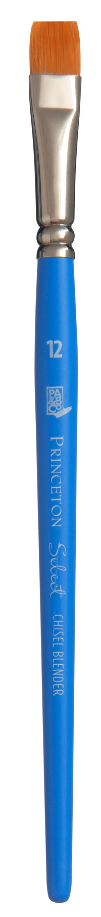 Plochý umelecký štetec PRINCETON Select Chisel Blender s krátkou rúčkou – 12