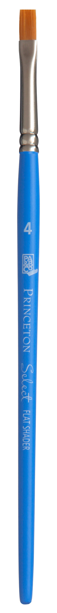 Univerzálny plochý syntetický štetec PRINCETON Select s krátkou rúčkou – 4