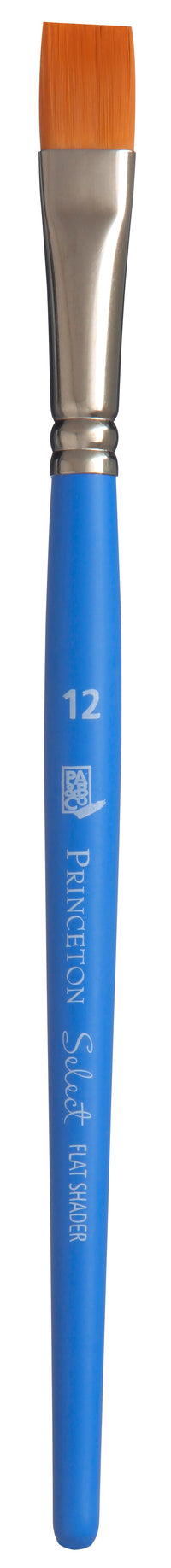 Univerzálny plochý syntetický štetec PRINCETON Select s krátkou rúčkou – 12