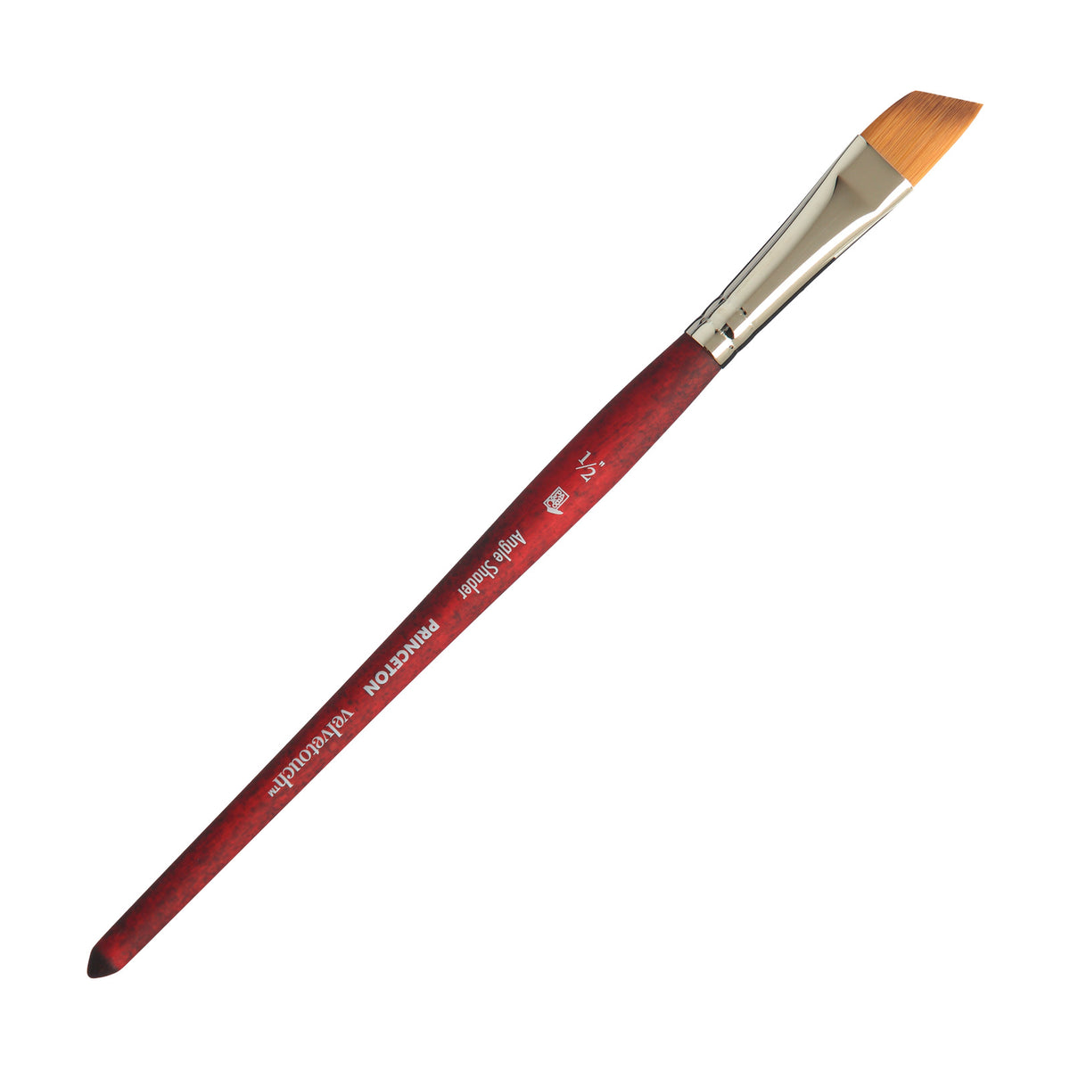 PRINCETON Velvetouch univerzálny šikmý štetec s krátkou rúčkou