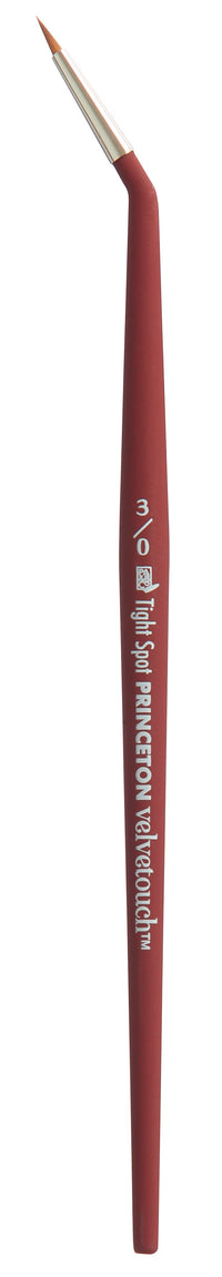 PRINCETON Velvetouch univerzálny štetec Angled Spotter veľkosť 3/0