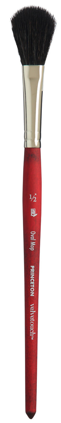 Univerzálny štetec PRINCETON Velvetouch Oval Mop s krátkou rúčkou