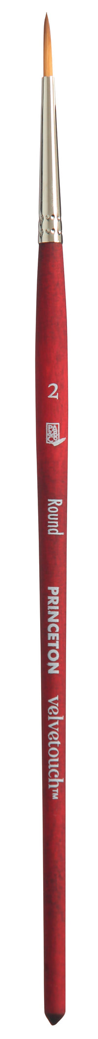Univerzálny okrúhly štetec PRINCETON Velvetouch s krátkou rúčkou – 2