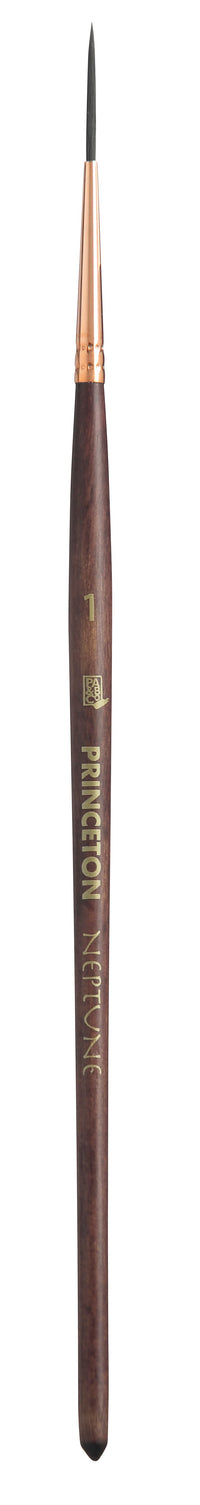 Akvarelový štetec PRINCETON Neptune Script Liner s krátkou rúčkou – 1