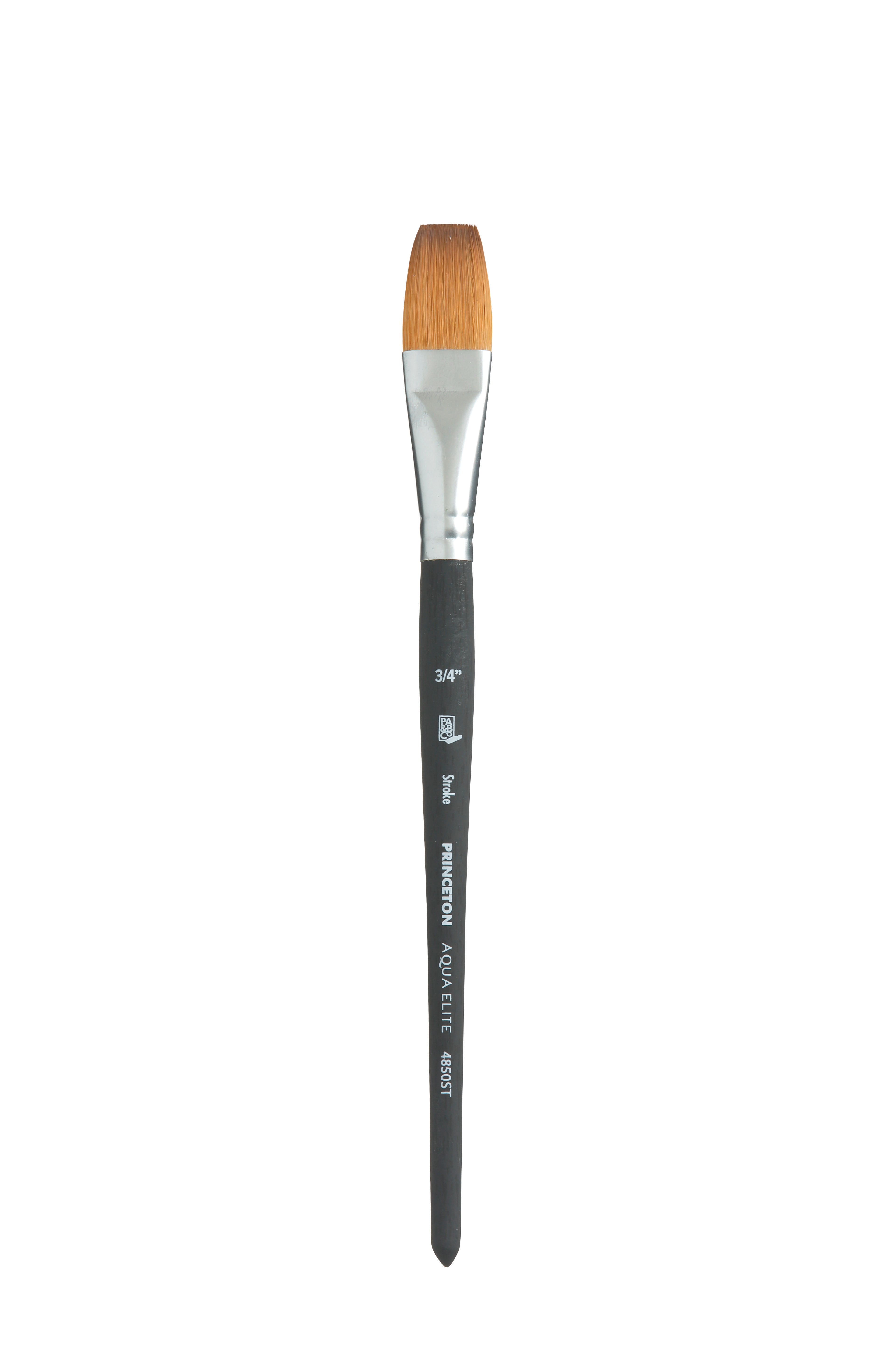 Plochý akvarelový štetec PRINCETON Aqua Elite syntetický Kolinsky Stroke