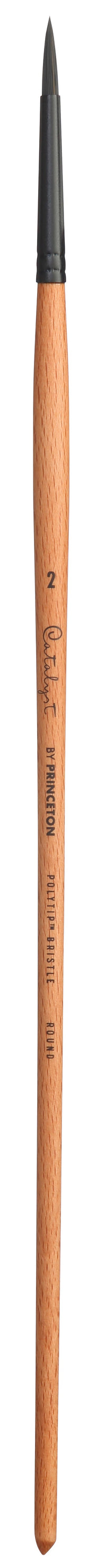 Guľatý štetec PRINCETON Catalyst Polytip s dlhou rúčkou – 2