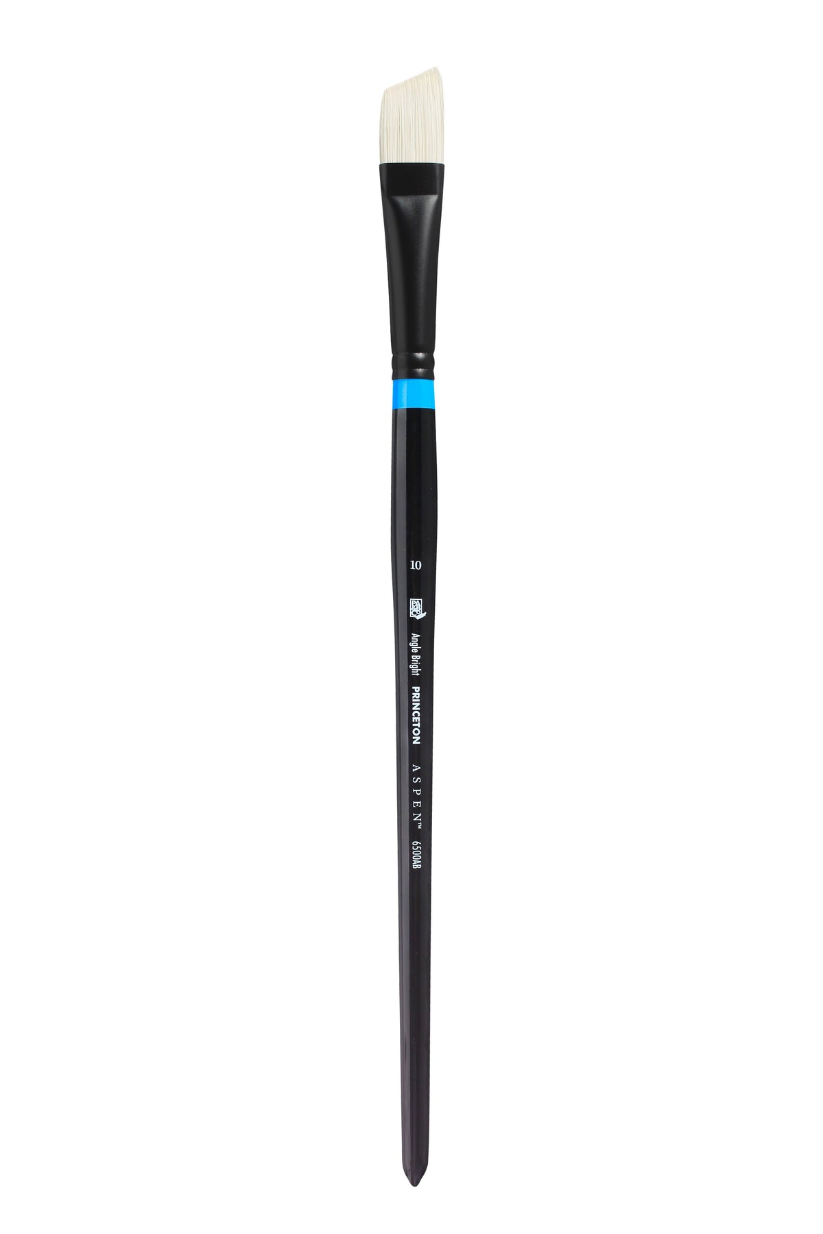 Šikmý umelecký štetec PRINCETON Aspen Angle Bright s dlhou rúčkou – 10