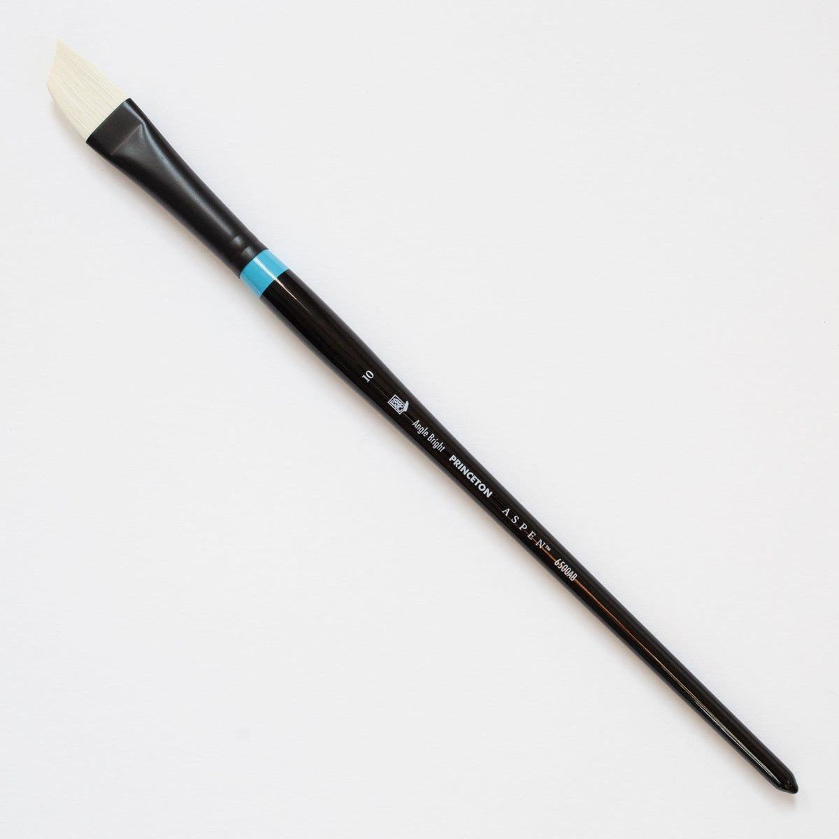 Šikmý umelecký štetec PRINCETON Aspen Angle Bright s dlhou rúčkou