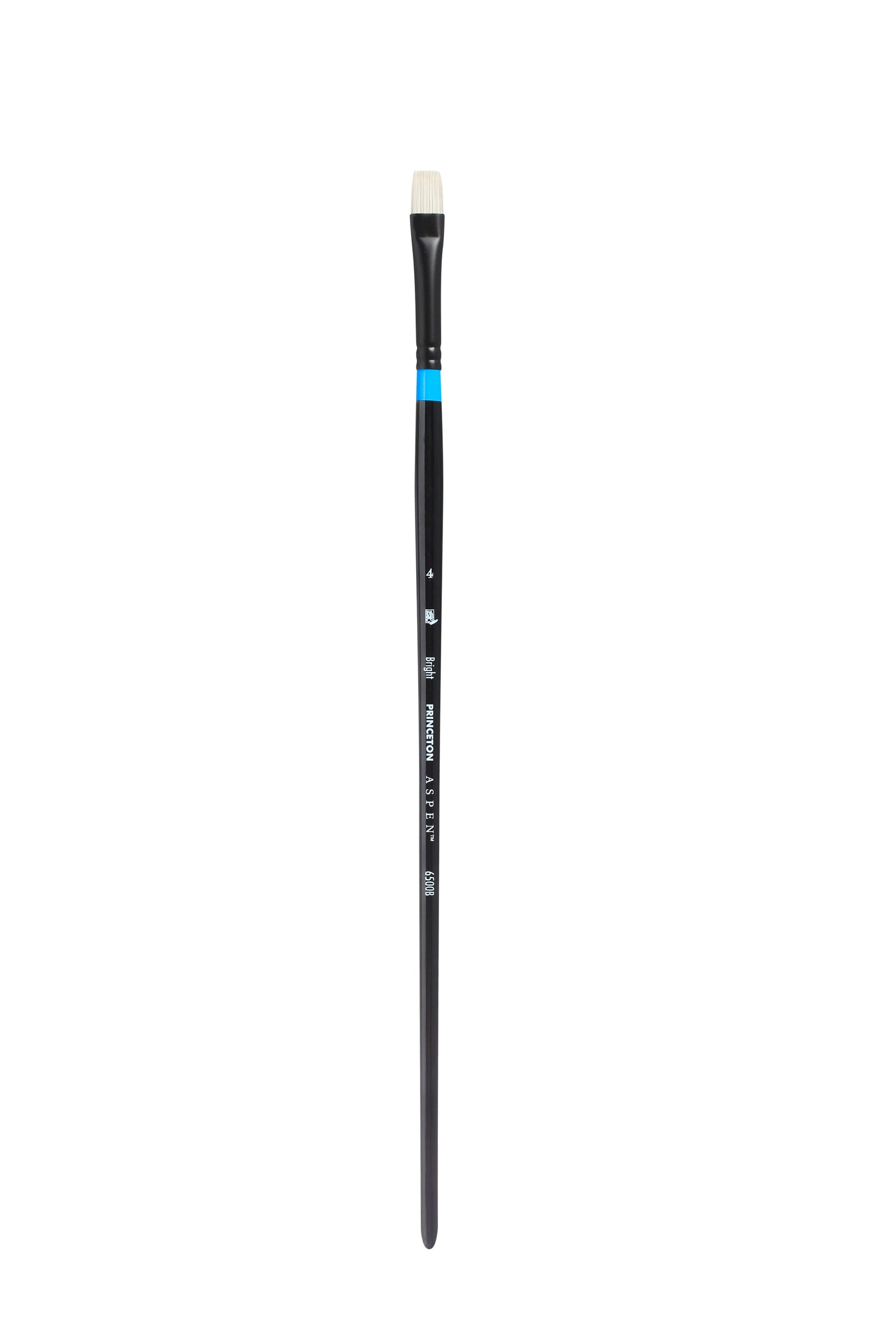 Štetec PRINCETON Aspen Bright so syntetickými štetinami a dlhou rúčkou – 4