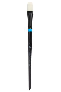 Plochý štetec PRINCETON Aspen s dlhou rúčkou – 12