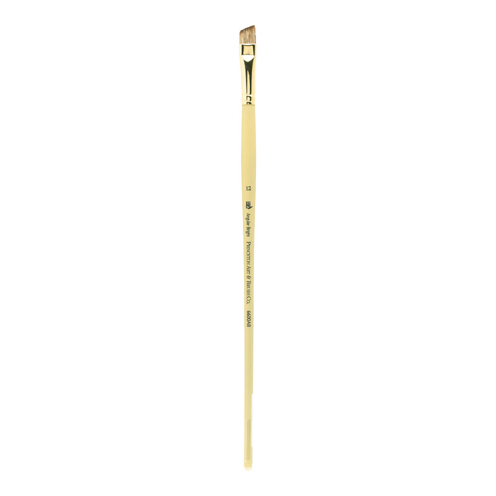 Štetec PRINCETON Imperial Angle Bright s dlhou rúčkou – 12