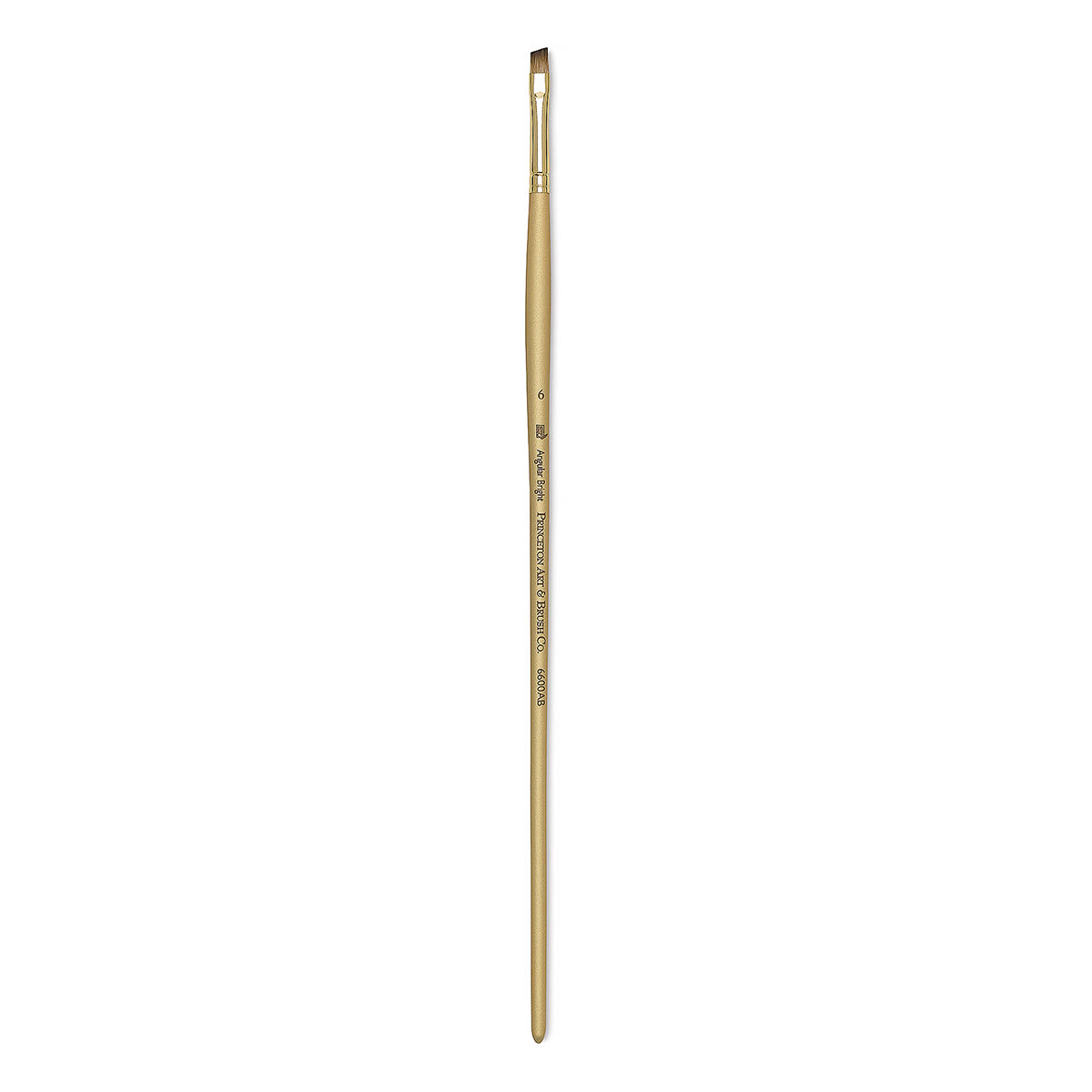 Štetec PRINCETON Imperial Angle Bright s dlhou rúčkou