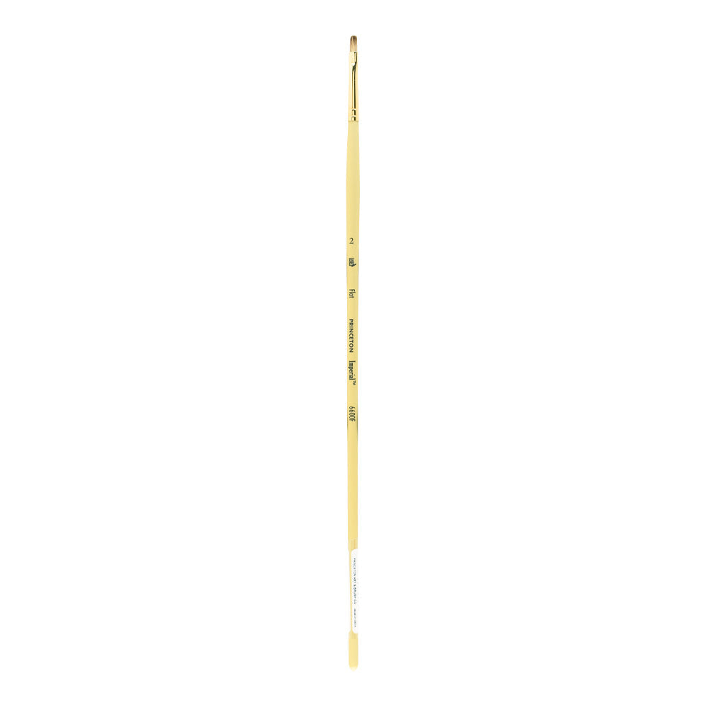 Plochý štetec na olej PRINCETON Imperial Synthetic Mongoose s dlhou rúčkou – 2