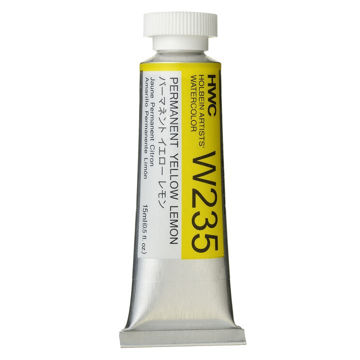 Profesionálne akvarelové farby Holbein Artists 15 ml  | žlté odtiene — obrázok 25