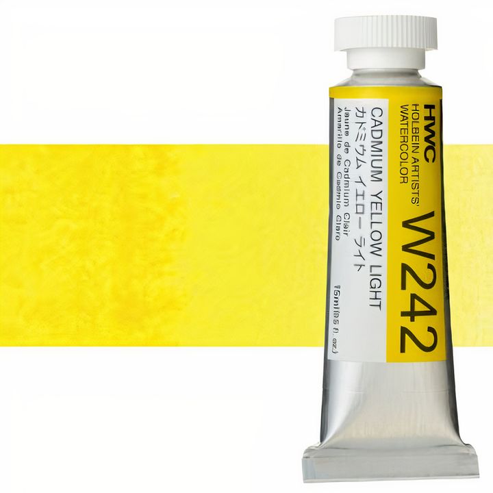 Profesionálne akvarelové farby Holbein Artists 15 ml  | žlté odtiene — obrázok 15