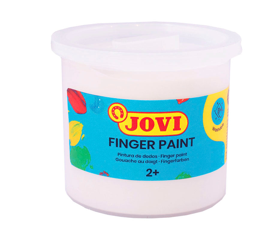 Prstová farba JOVI 125 ml | rôzne odtiene – biela