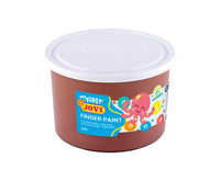 Prstová farba JOVI v tégliku 500 ml – hnedá
