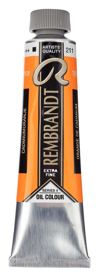 Olejová farba Rembrandt 40 ml – Cadmium Orange