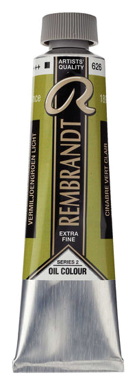 Olejová farba Rembrandt 40 ml – Cinnabar Green Light