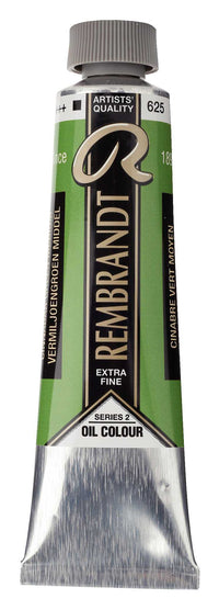 Olejová farba Rembrandt 40 ml – Cinnabar Green Medium