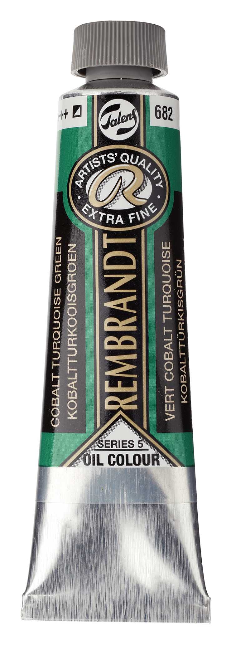 Olejová farba Rembrandt 40 ml – Cobalt Turquoise Green
