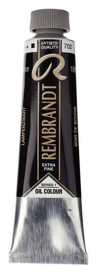 Olejová farba Rembrandt 40 ml – Lamp Black