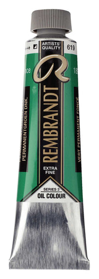 Olejová farba Rembrandt 40 ml – Permanent Green Deep