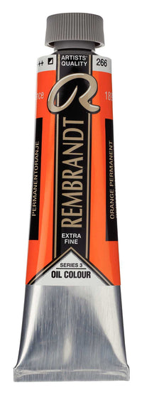 Olejová farba Rembrandt 40 ml – Permanent Orange