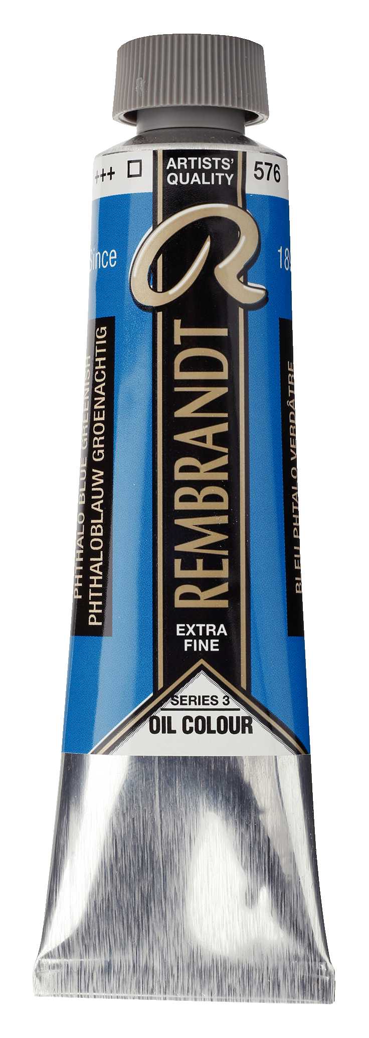 Olejová farba Rembrandt 40 ml – Phthalo Blue Greenish