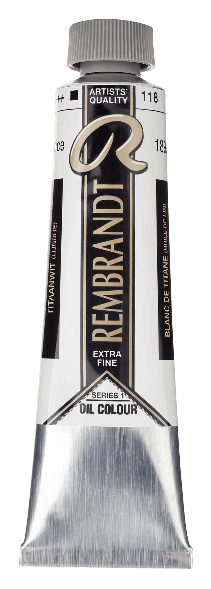 Olejová farba Rembrandt 40 ml – Titanium White Linseed Oil