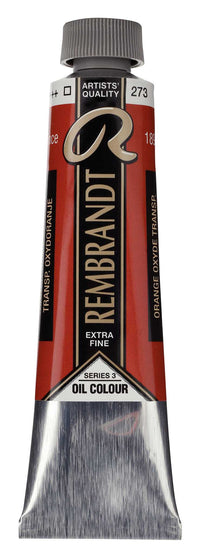 Olejová farba Rembrandt 40 ml – Transparent Oxide Orange