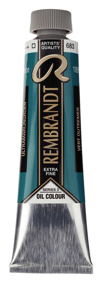 Olejová farba Rembrandt 40 ml – Ultramarine Green