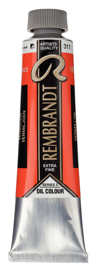 Olejová farba Rembrandt 40 ml – Vermilion