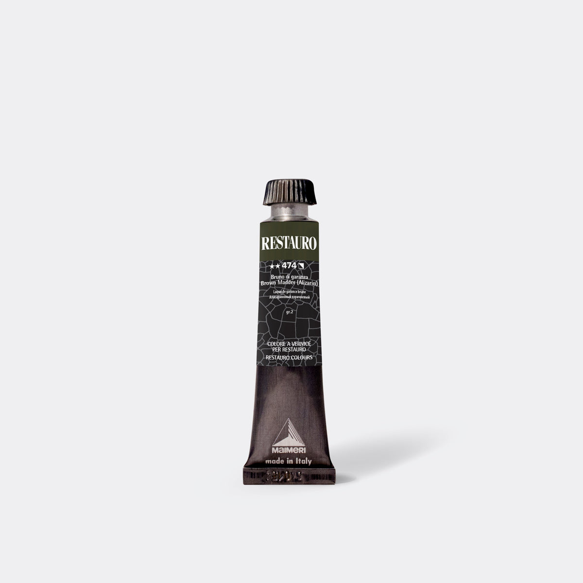 Reštaurátorská farba MAIMERI Restauro 20 ml – Hnedý marenový alizarín